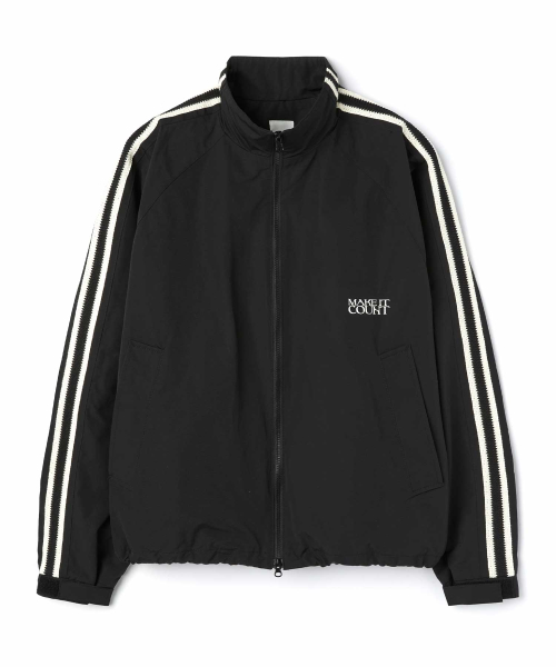 Куртка с боковыми лампасами_BLACK