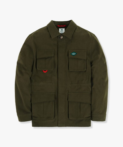Винтажная охотничья куртка GEE245-202_Khaki