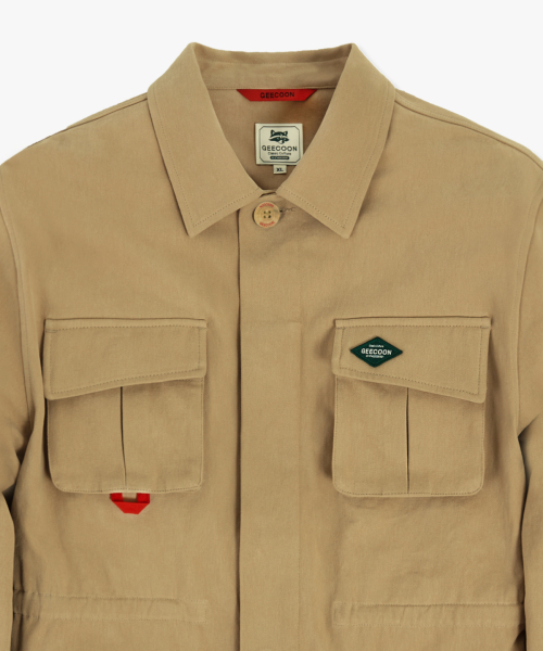 Винтажная куртка для охоты GEE245-202 Beige
