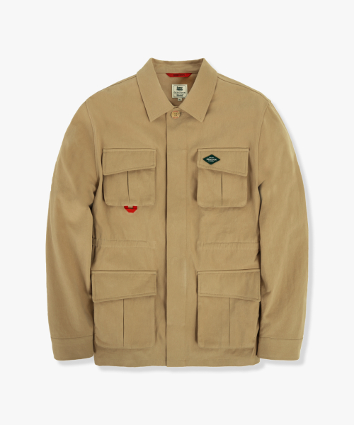 Винтажная куртка для охоты GEE245-202 Beige
