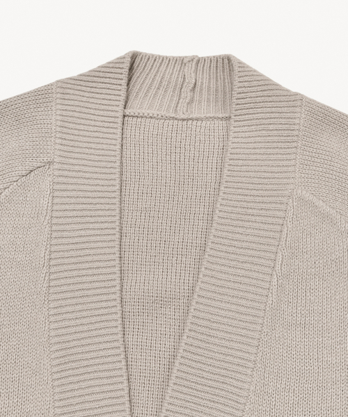 Оверсайз шерстяной кардиган (Light Grey)