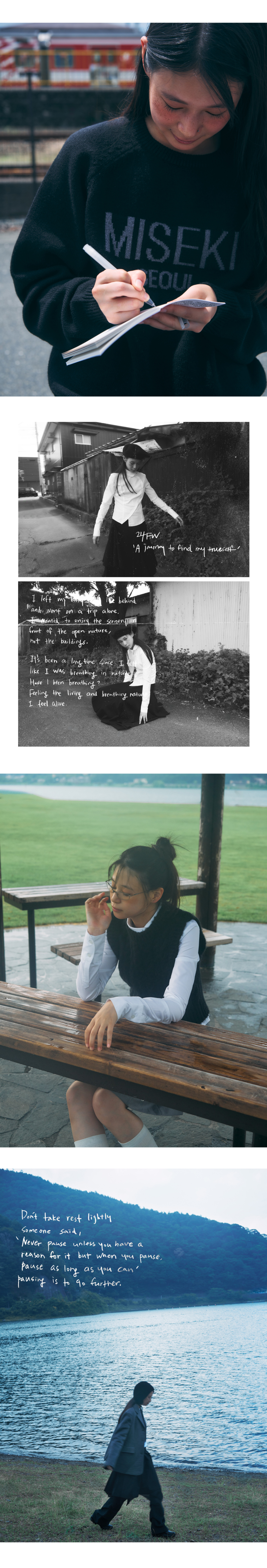 MUSINSA | MISEKI SEOUL Shirring bootscut pants CHARCOAL