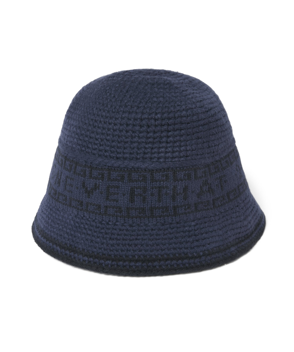 MUSINSA | thisisneverthat® Crochet Bucket Hat Dusty Blue
