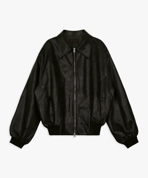 VEGAN кожа бомбер JACKET