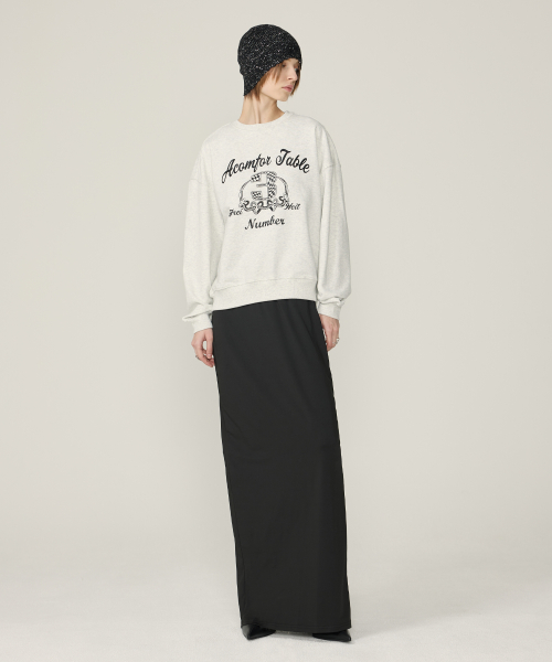 LO. 3 SWEAT рубашка L/серый