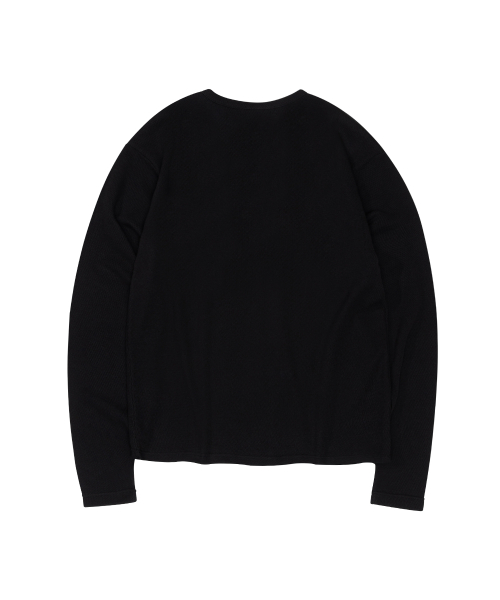 5Button Henley чёрный