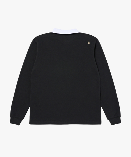 EMBLEM POLO рубашка-чёрный