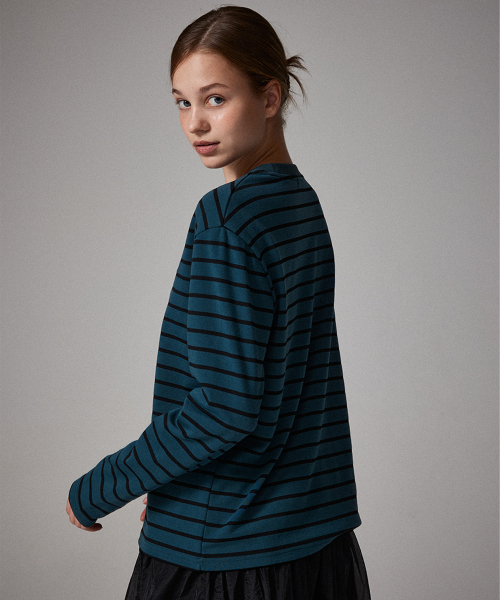Лонгслив в полоску Dark Navy