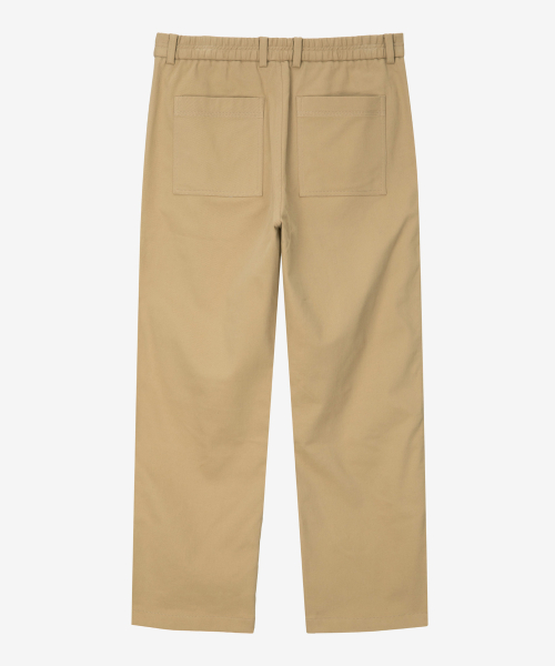 Теплые хлопковые брюки на резинке double knee - 2 colors