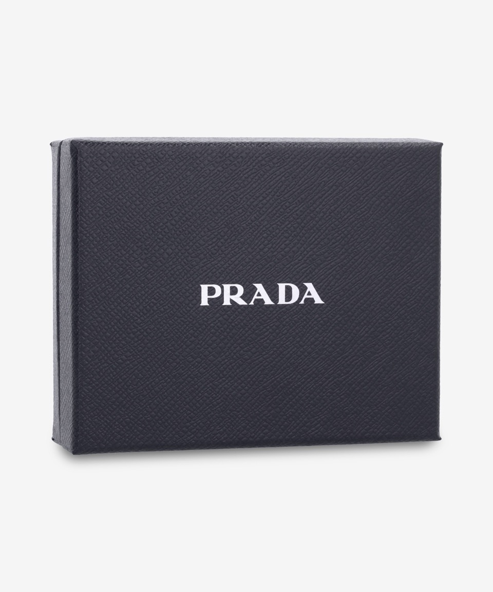 ★PRADA★ Gold Logo Saffiano Wallet Black 1PP122QWAF0002 1PP MUSINSA | PRADA Gold Logo Saffiano Wallet - Black