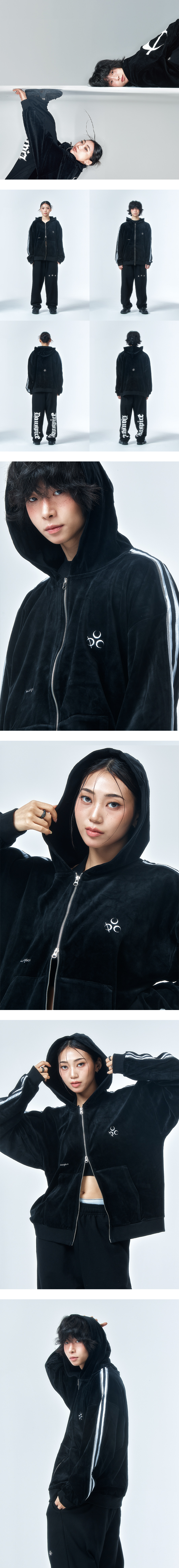 パーカー・フーディ DAUSPICE Signature Velour ZIP-UP 4MM075 MUSINSA | DAUSPICE Signature Velour Hoodie Zip-Up