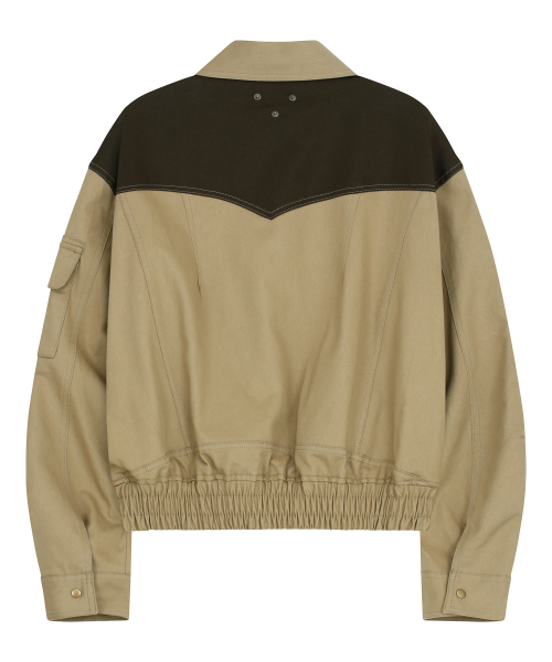 Куртка в стиле вестерн (Beige/Brown)