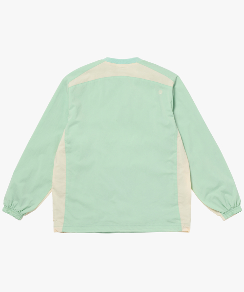 EMBLEM BRUSH на подкладке ветро PULLOVER-мятный