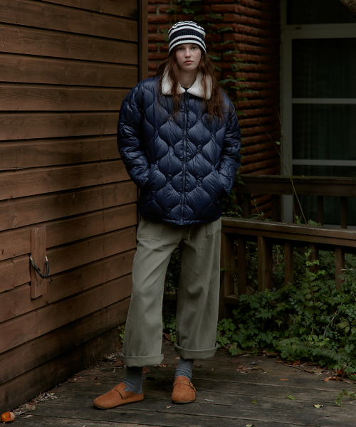 Onion Quilting Wellon Jacket_Navy