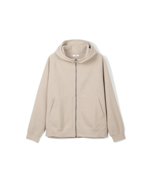 Вязаная зипка с капюшоном Beige