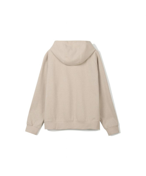 Вязаная зипка с капюшоном Beige