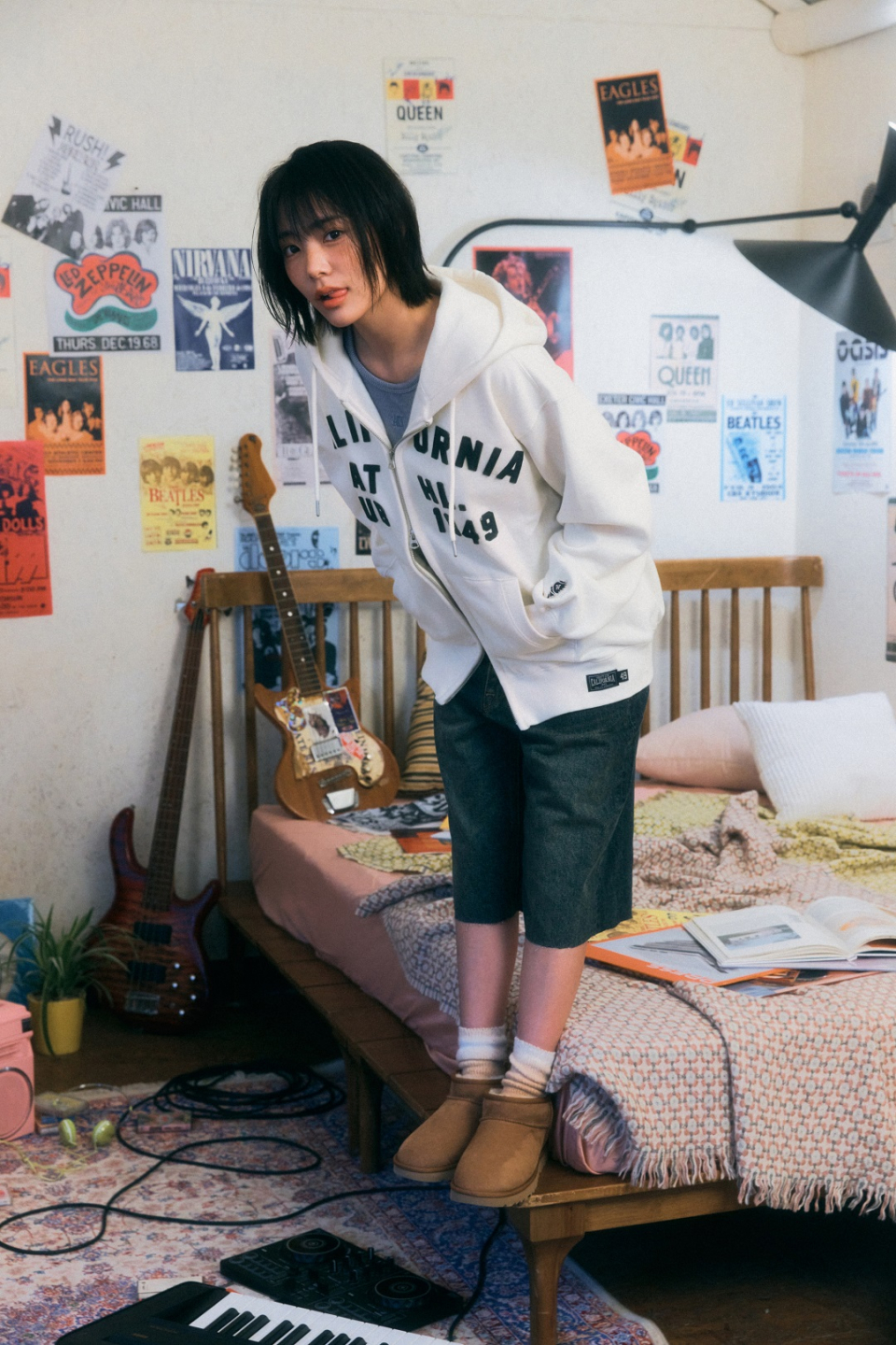 Signature Patch Hood Zip-up / WHMZF1111U 상세 이미지 3