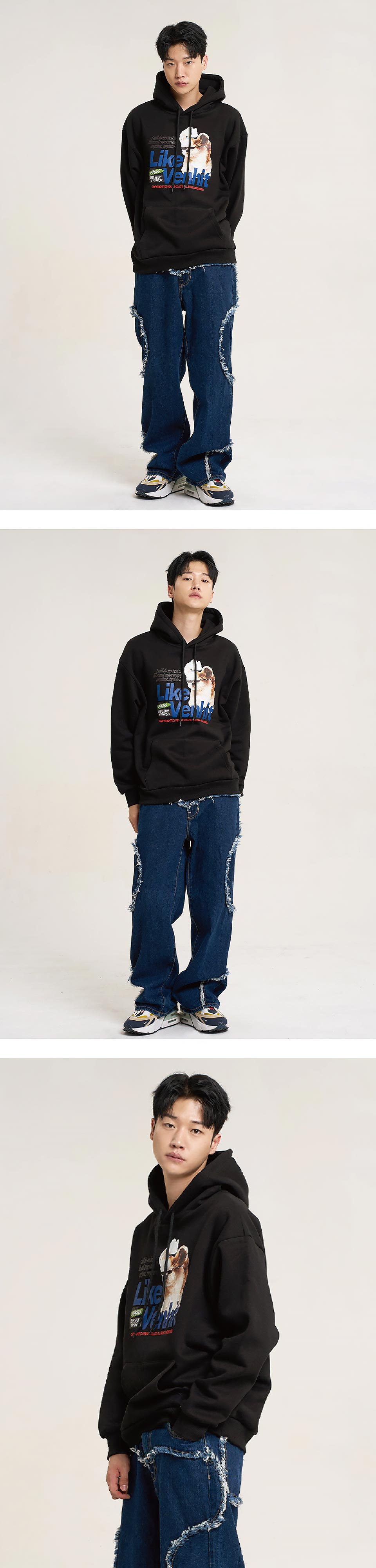 VENHIT ♥ LIKE Puppy Hoodie /追跡付 MUSINSA | VENHIT LIKE Puppy Hoodie