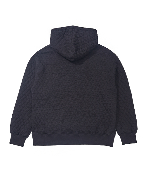 VINTAGE DIA-QUILTING HOODY (чёрный)