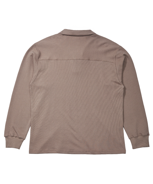 MU-WI PIN-трикотаж COLLAR-TEE (бежевый)