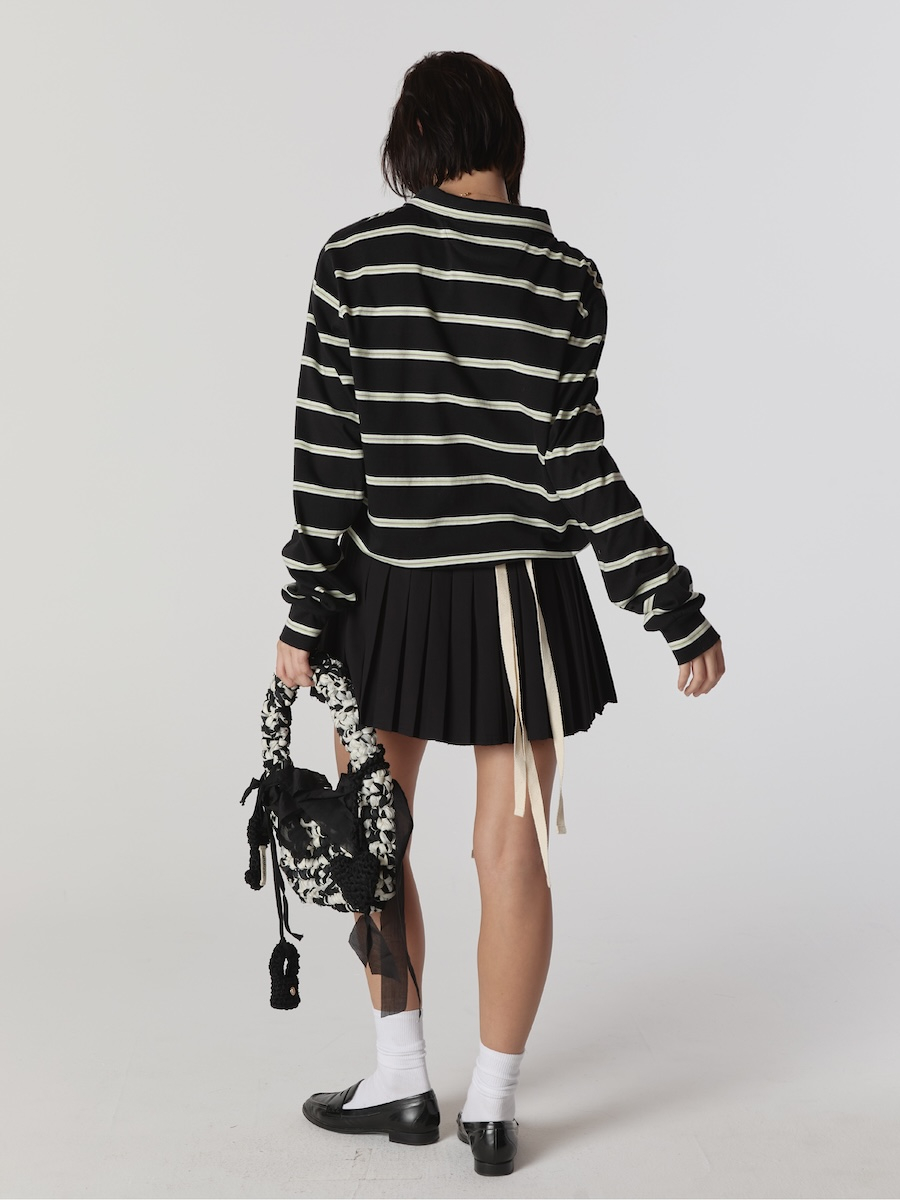 【GLOWNY】★韓国人気★ RILEY PLEATED MINI SKIRT ★ 2 COLOR MUSINSA公式 | GLOWNY RILEY PLEATED MINI SKIRT (IVORY)