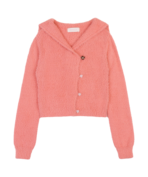 Feathery морской кардиган [CORAL]