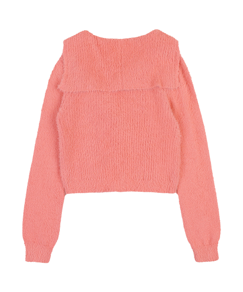 Feathery морской кардиган [CORAL]