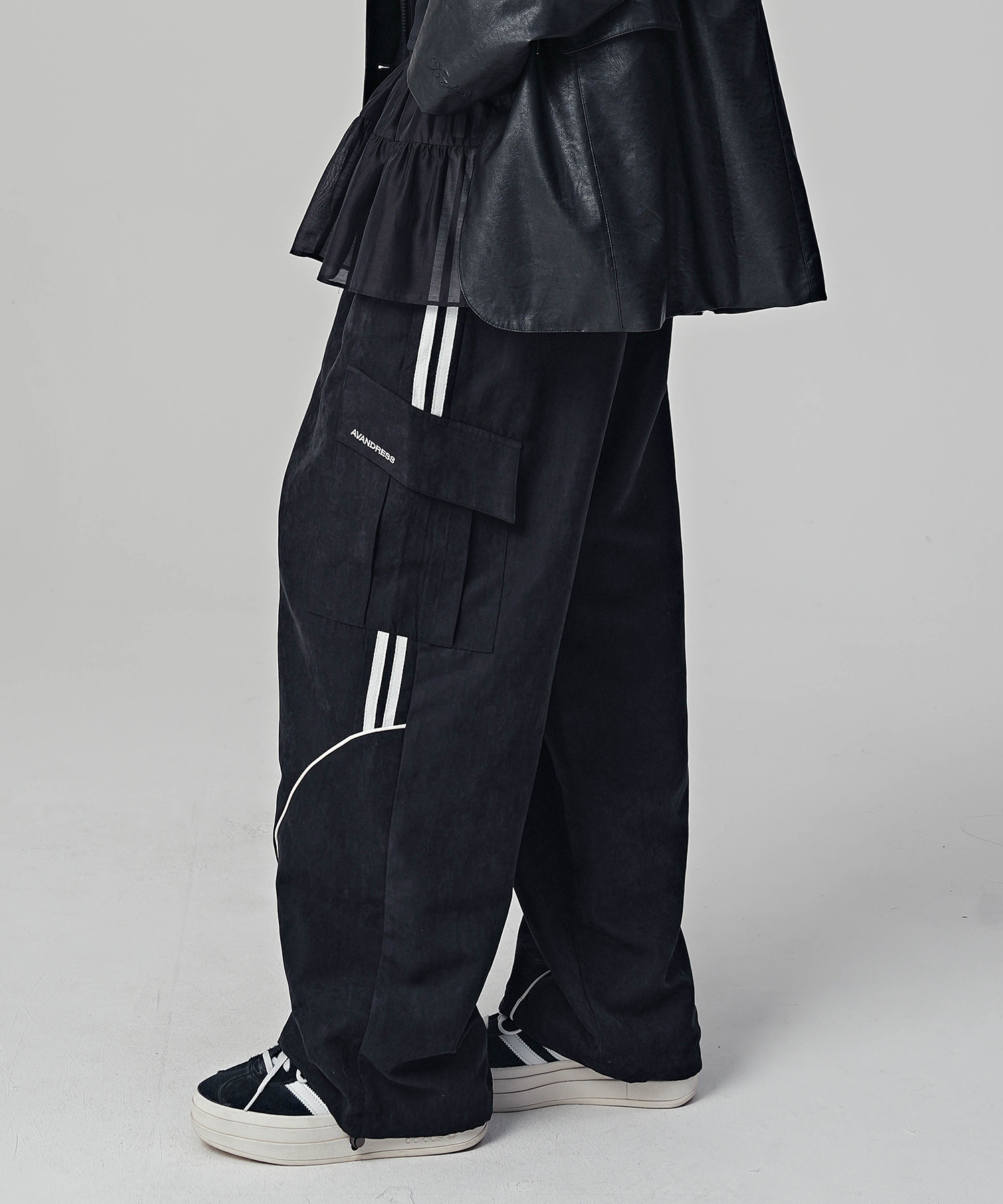 Unisex Bliss Suede широкий брюки - 5COL