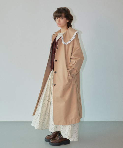 Тренч Multi Cookie Beige WBDFCT001BE