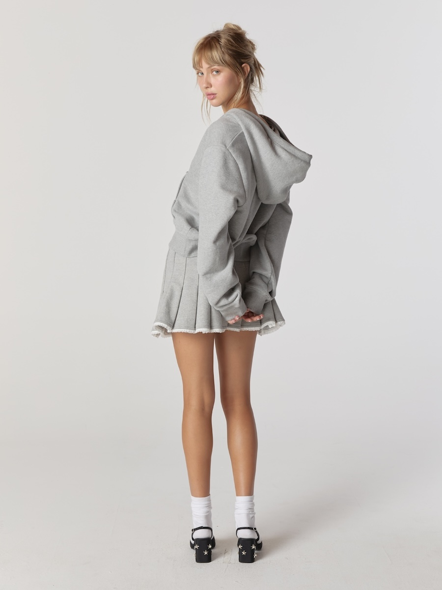 新製品 GLOWNY CIAO V CUT HOODIE Sサイズ MUSINSA公式 | GLOWNY CIAO V CUT HOODIE (GRAY)