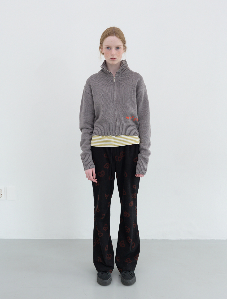 ◇ENZO BLUES◇ Terry Pretzel Banding Bootcut Pants Black MUSINSA | ENZO BLUES Terry Pretzel Banding Bootcut Pants (Black)
