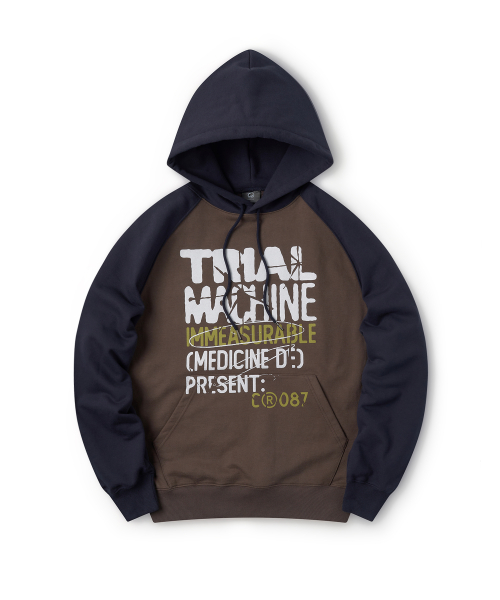 Худи реглан Trial Machine (Brown)