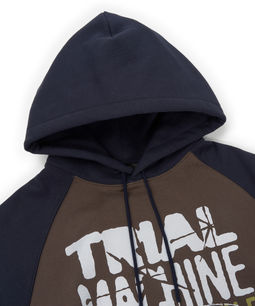 Худи реглан Trial Machine (Brown)