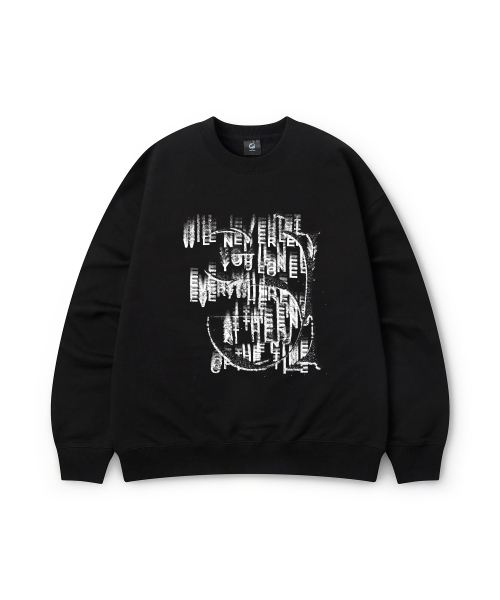 Свитшот Never Lonely (Black)
