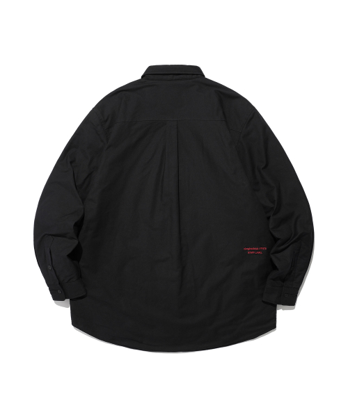 FFATS CHECK SHIRTS JACKET_BLACK(NG2EFUJ202A)