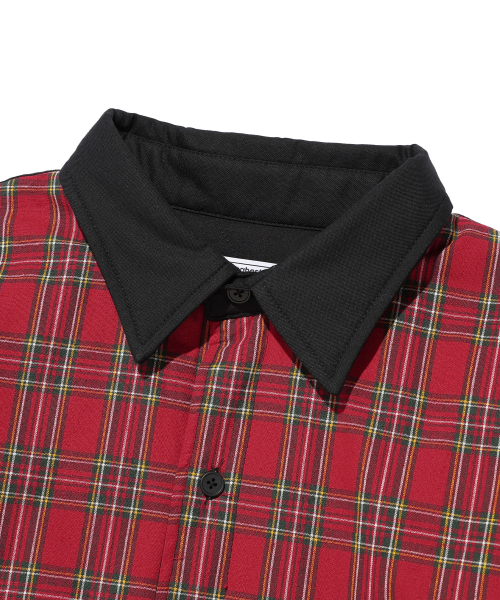 FFATS CHECK SHIRTS JACKET_BLACK(NG2EFUJ202A)