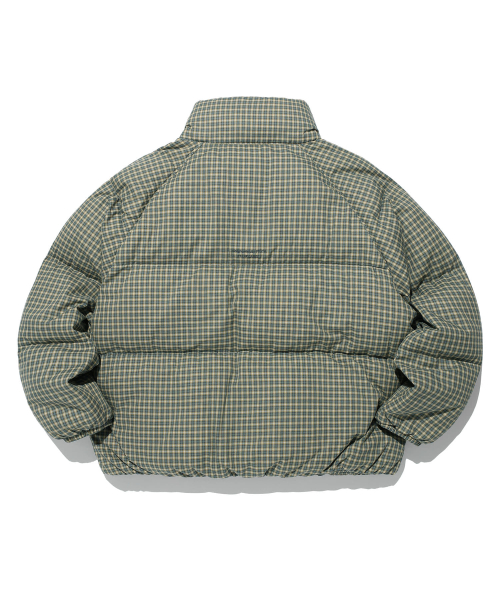 FFATS CHECK DOWN PUFFER_BLUE(NG2EWUB901A)