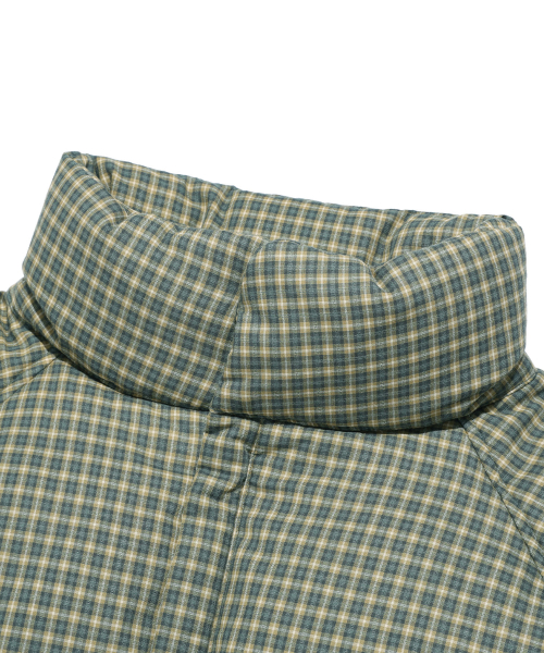FFATS CHECK DOWN PUFFER_BLUE(NG2EWUB901A)
