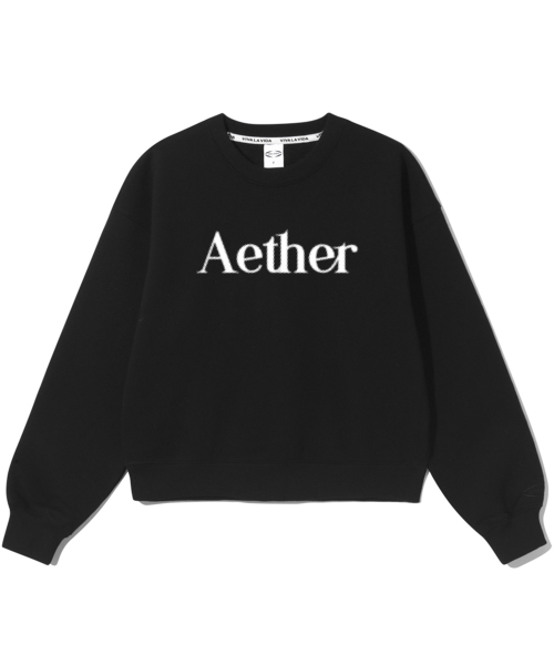 Женский свитшот Aether полукроп (с начесом на выбор)