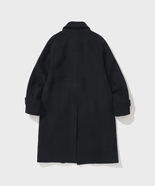 FINE MASTER BALMACAAN COAT (DARK NAVY)