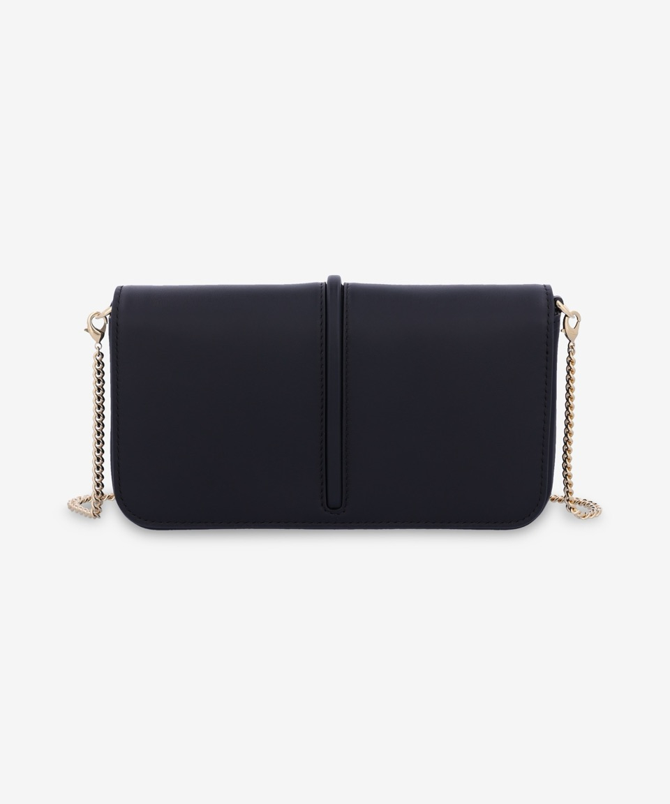 MUSINSA | FENDI Fendigraphy Chain Wallet Pouch Bag - Black