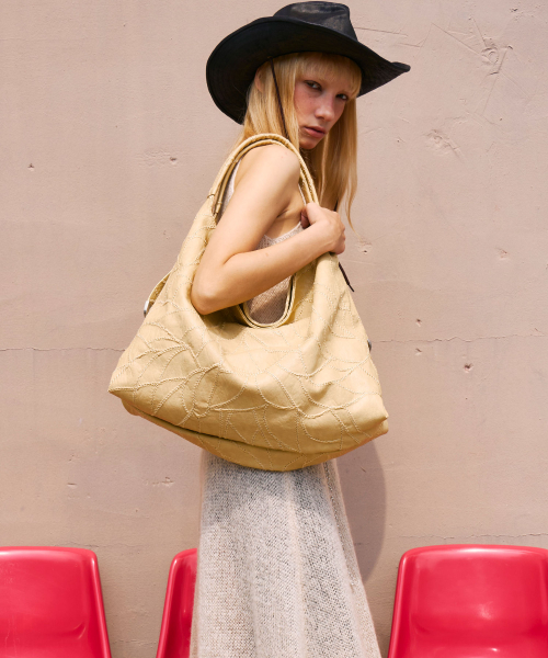 CACTUS HOBO BAG [Butter Yellow]