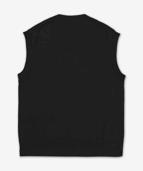 Hashi 5GG вязаный жилет — Darkest Navy / HASHISNM949DARKESTNAVY