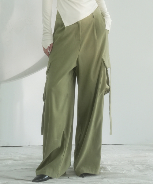Strap Cargo Pants - 3COL