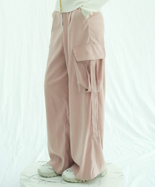 Strap Cargo Pants - 3COL