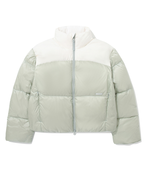 Женский пуховик RDS Civic Short Puffer Sage Green