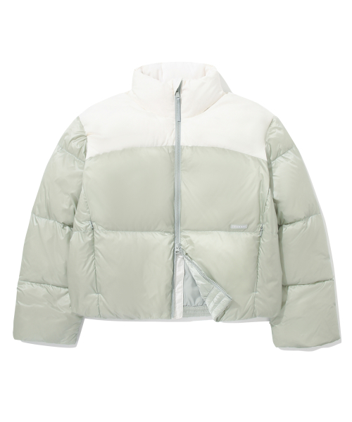 Женский пуховик RDS Civic Short Puffer Sage Green