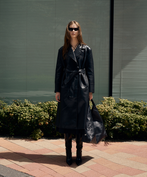 Trench Leaher Coat