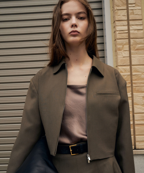 Bomber Crop Jacket