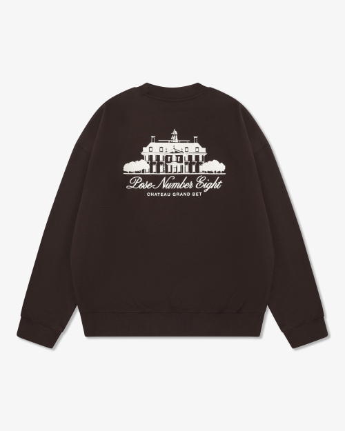 CHATEAU SWEATSHIRT (BROWN)